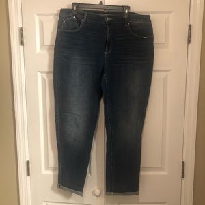 Chico’s 2.5 Boyfriend Ankle Jeans